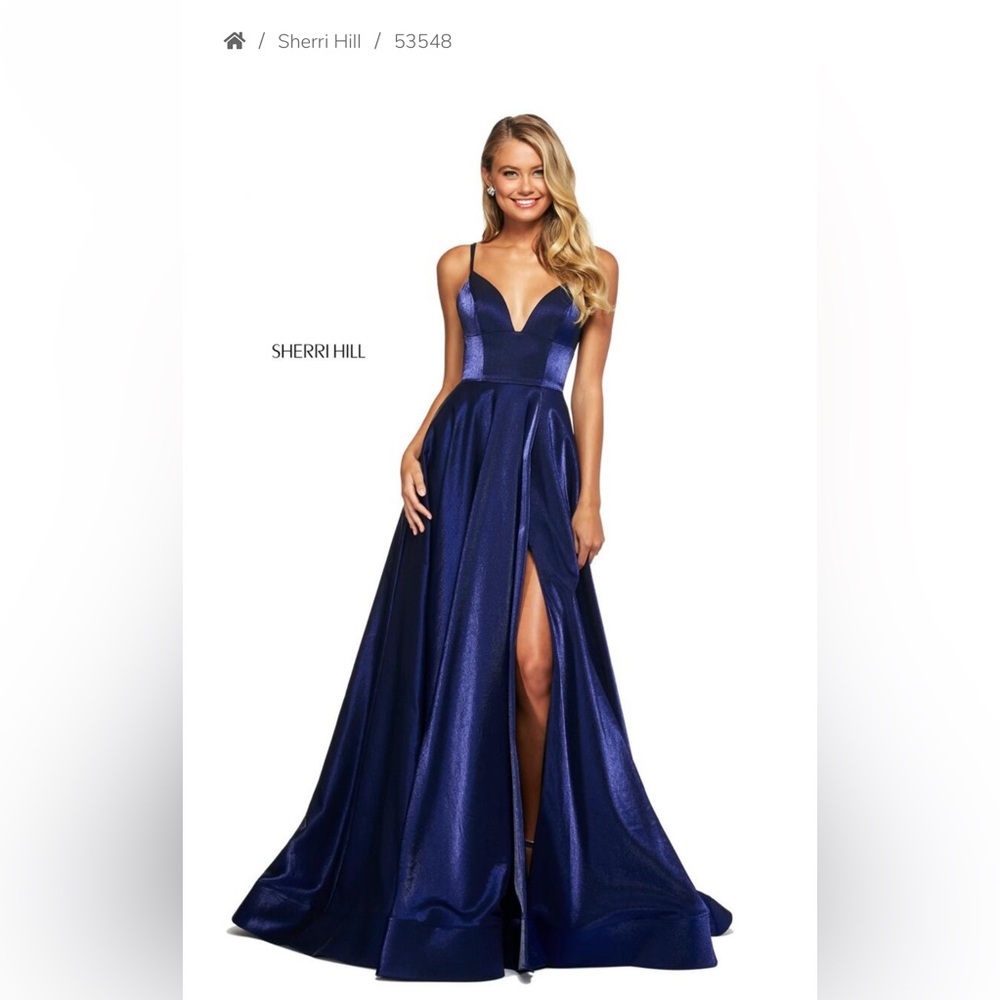 Black Sherri Hill Prom Dress - Size 0 - Style  #53548